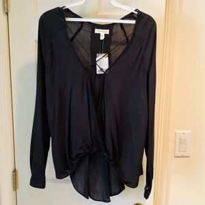 Silence and Noise from Urban Outfitters Black Top